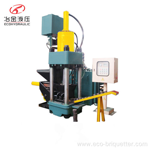Hydraulic Automatic Metal Scissel Chips Briquette Machine
